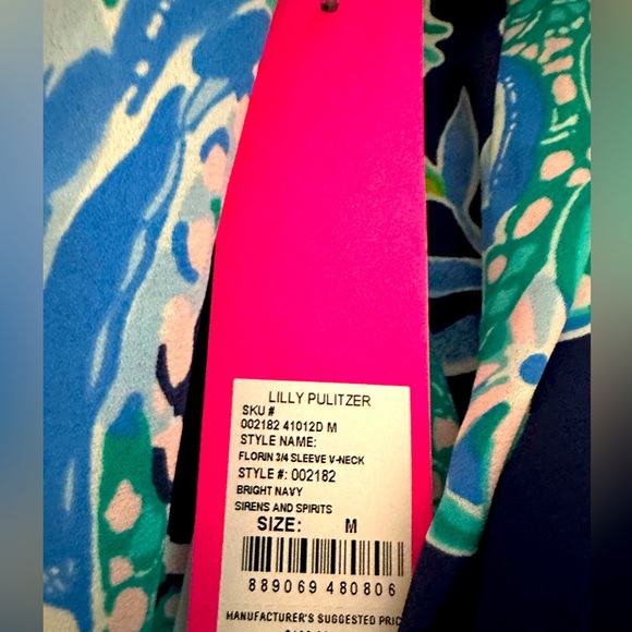 Lilly Pulitzer NWT Reversible Top - Picture 5 of 8